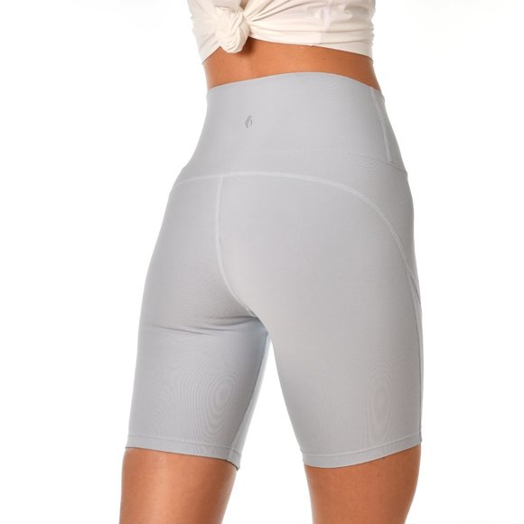 Eljika High-Waist Tights Women's Workout Yoga Shorts - Picture 10 of 10